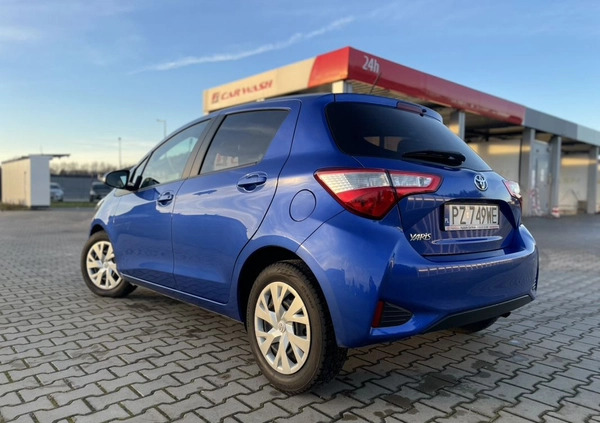 Toyota Yaris cena 40900 przebieg: 116551, rok produkcji 2017 z Swarzędz małe 407